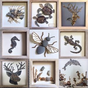 Quirky Pebble Art